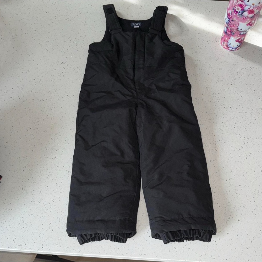 The Children's Place Black Snow Bib